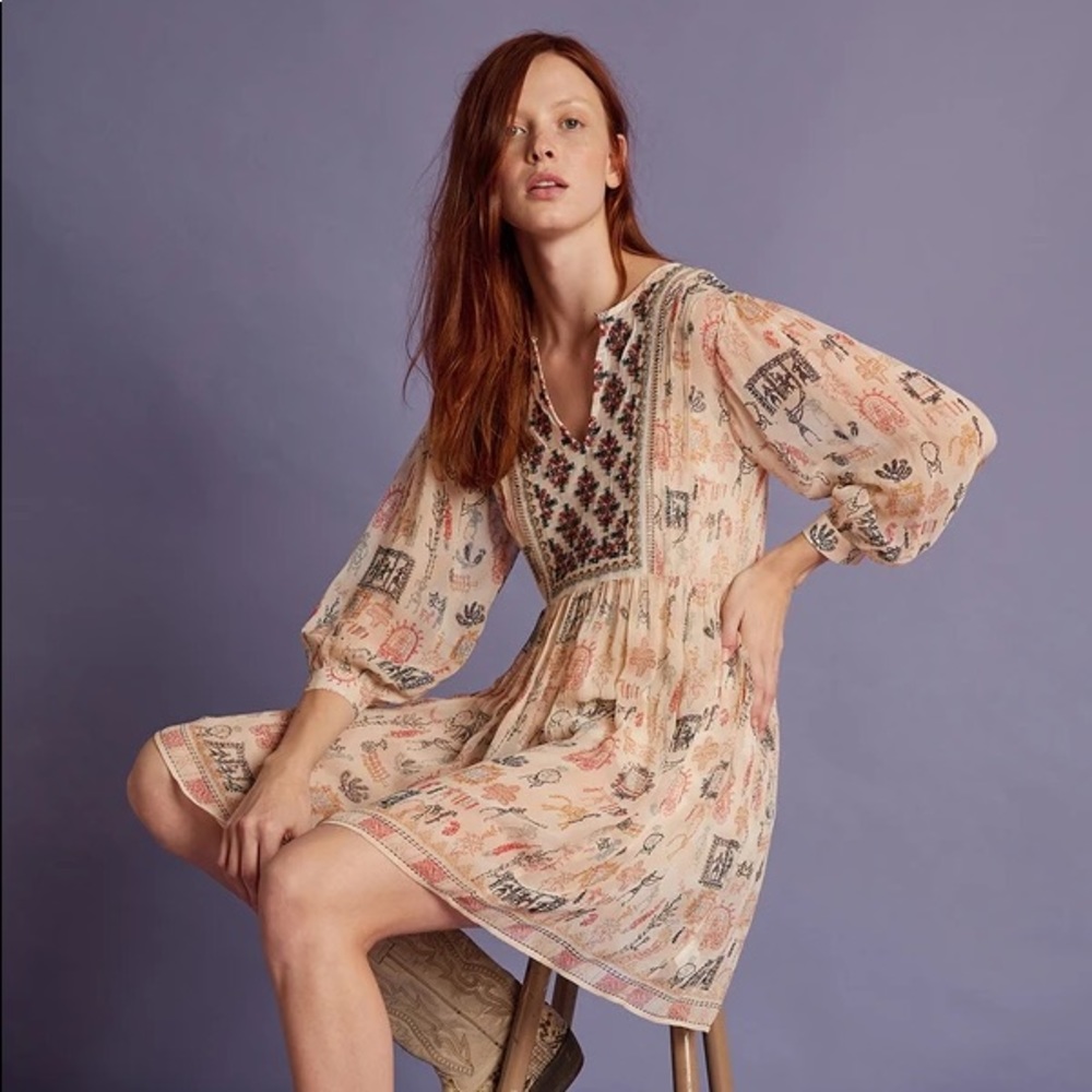 NWT Velvet Graham & Spencer Tawni Cleo Dress Small
